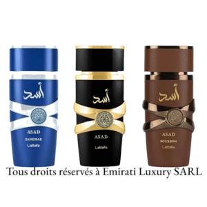 Pack Trio Asad Lattafa - 3 X 100 Ml